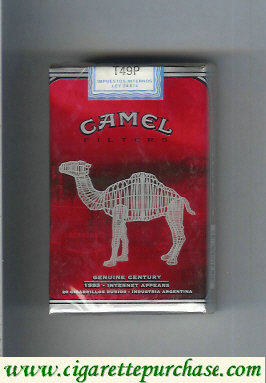 Camel Genuine Century 1993 Filters cigarettes soft box